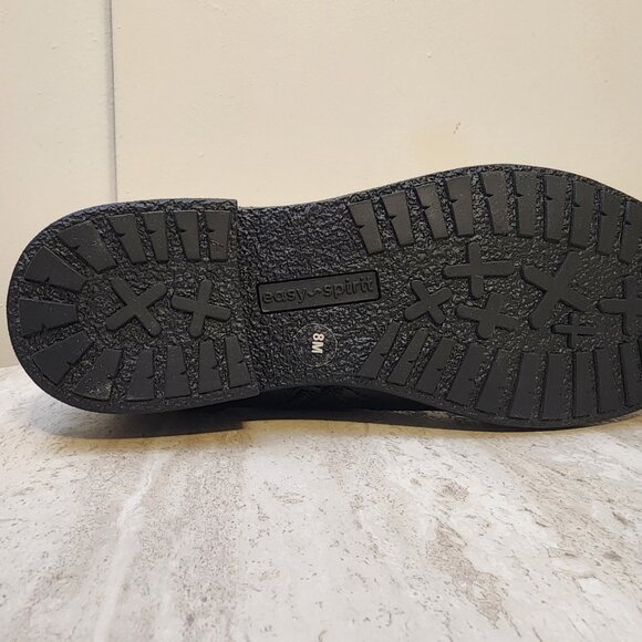 Easy Spirit Womens Eflex Juna Black Leather 8M - A021 - Picture 8 of 12